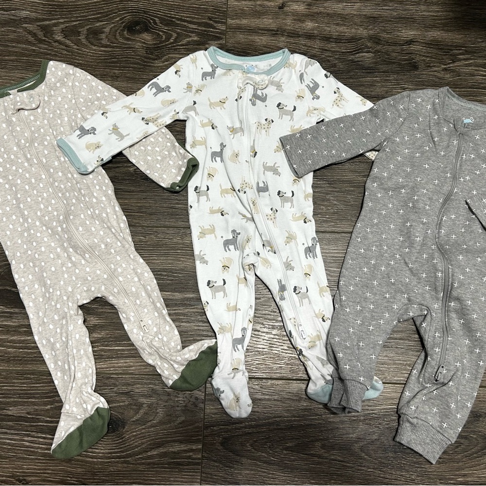 17 Baby Sleepers/Pajama Bundle-
